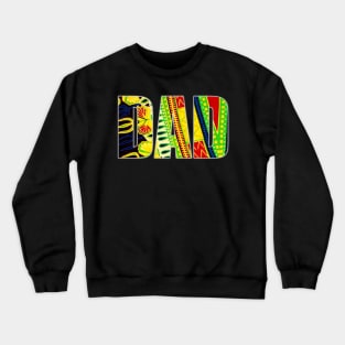Black Dad Gifts Crewneck Sweatshirt